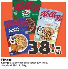 Kellogg's - Flingor