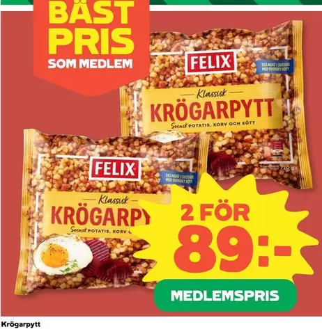 Felix - KRÖGARPYTT