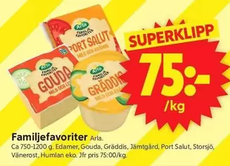 Arla - Familjefavoriter