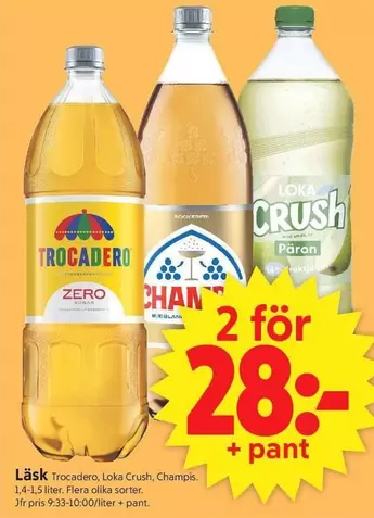 Loka - Trocadero, Crush, Champis