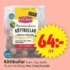 Scan - Köttbullar