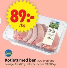 Kotlett med ben