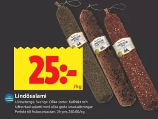 Lönneberga - Lindö salami