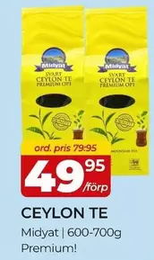 SVART CEYLON TE PREMIUM OP1