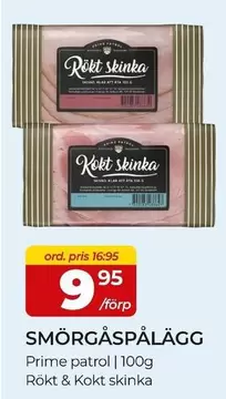 Prime - Rökt skinka