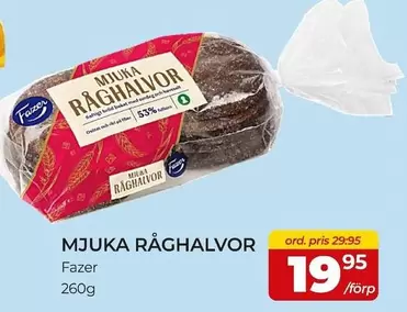 Fazer - MJUKA RÅGHALVOR