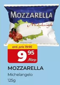 Michelangelo - MOZZARELLA