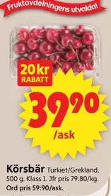 Körsbär
