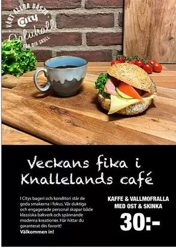 Favorit - KAFFE & VALLMOFRALLA MED OST & SKINКА