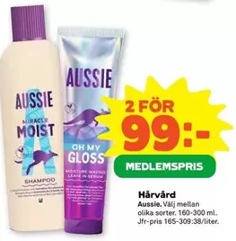 Aussie - Hårvård