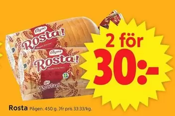 Pågen - Rosta