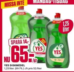 Yes - YES DISKMEDEL