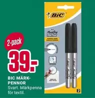 BIC - MÄRKPENNOR
