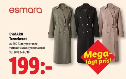 Trenchcoat Stl. 36/38-44/46