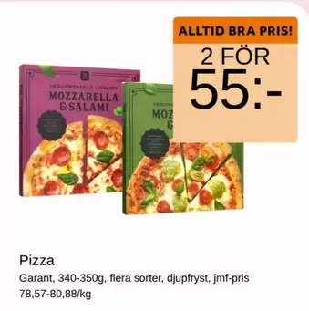 Garant - Pizza Mozzarella & Salami