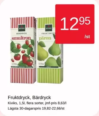 Kiviks - Frukt- och bärdryck