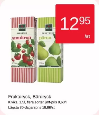 Kiviks - Fruktdryck, Bärdryck