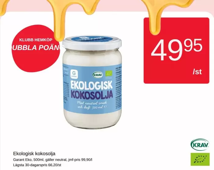 Garant - Ekologisk kokosolja