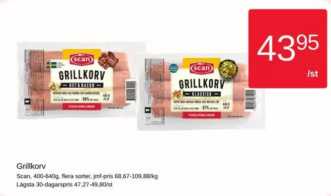 Scan - Grillkorv
