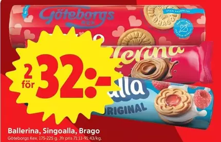 Göteborgs - Ballerina, Singoalla, Brago