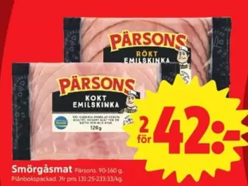 Pärsons - Smörgåsmat