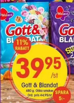 Malaco - Gott & Blandat