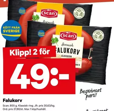 Scan - Falukorv
