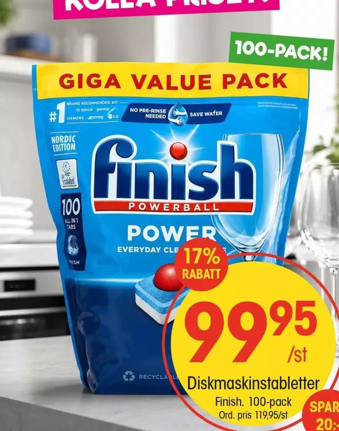 Finish - POWERBALL