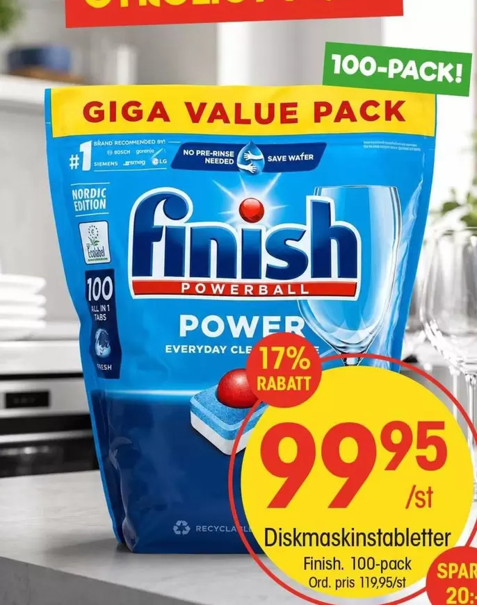 Finish - POWERBALL