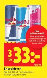 Red bull - Energidryck