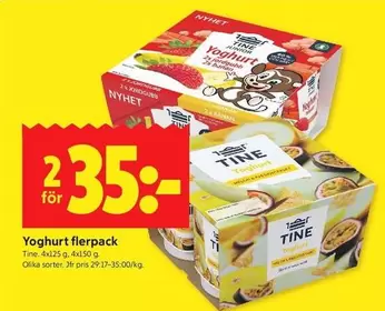 Yoghurt flerpack