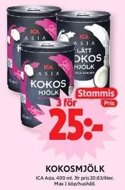 KOKOSMJÖLK