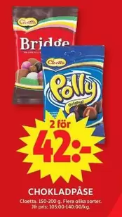 Cloetta - Chokladpåse
