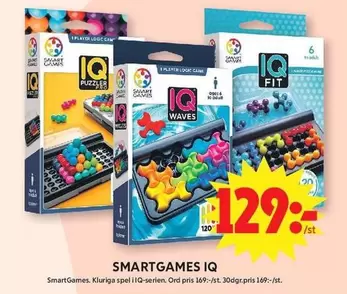Smart - SMARTGAMES IQ PUZZLER PRO, IQ FIT, IQ WAVES