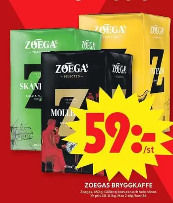 Zoegas - Bryggkaffe