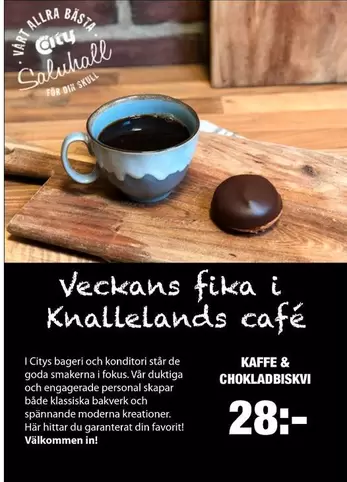 Favorit - Veckans fika i Kn allelands café