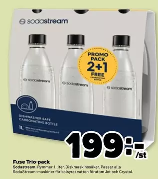 sodastream - Fuse Trio-pack