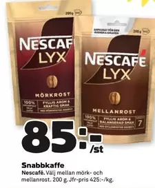 Nescafe - Snabbkaffe