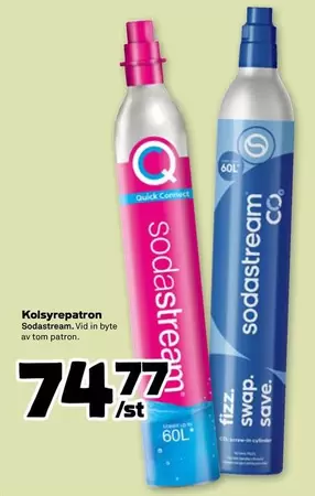 sodastream - Kolsyrepatron