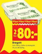 Bregott -  Normal saltat