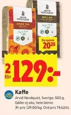 Arvid Nordquist - Kaffe