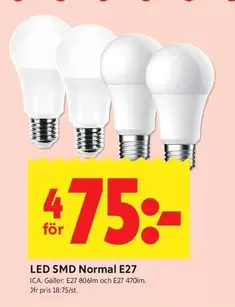 LED SMD Normal E27