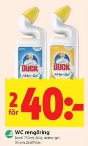 Duck - WC rengöring