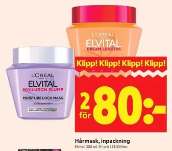 L'Oreal - Hårmask