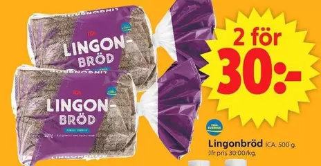 Lingonbröd
