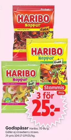 Haribo - Godispåsar