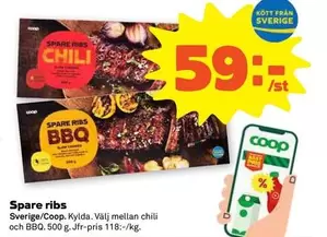 Coop - Spare ribs