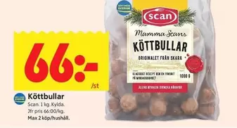Scan - Köttbullar