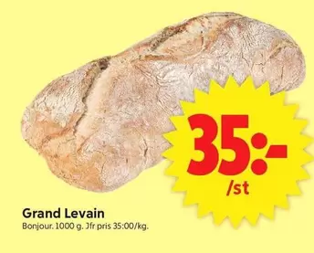 Bonjour - Grand Levain