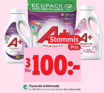 Flytande tvättmedel
